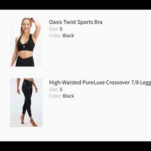 Fabletics Set in Black